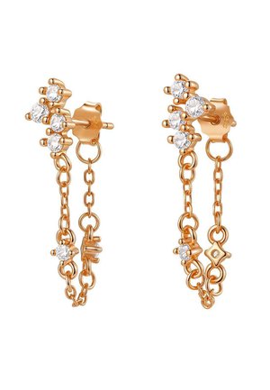 Earrings - rose gold-coloured