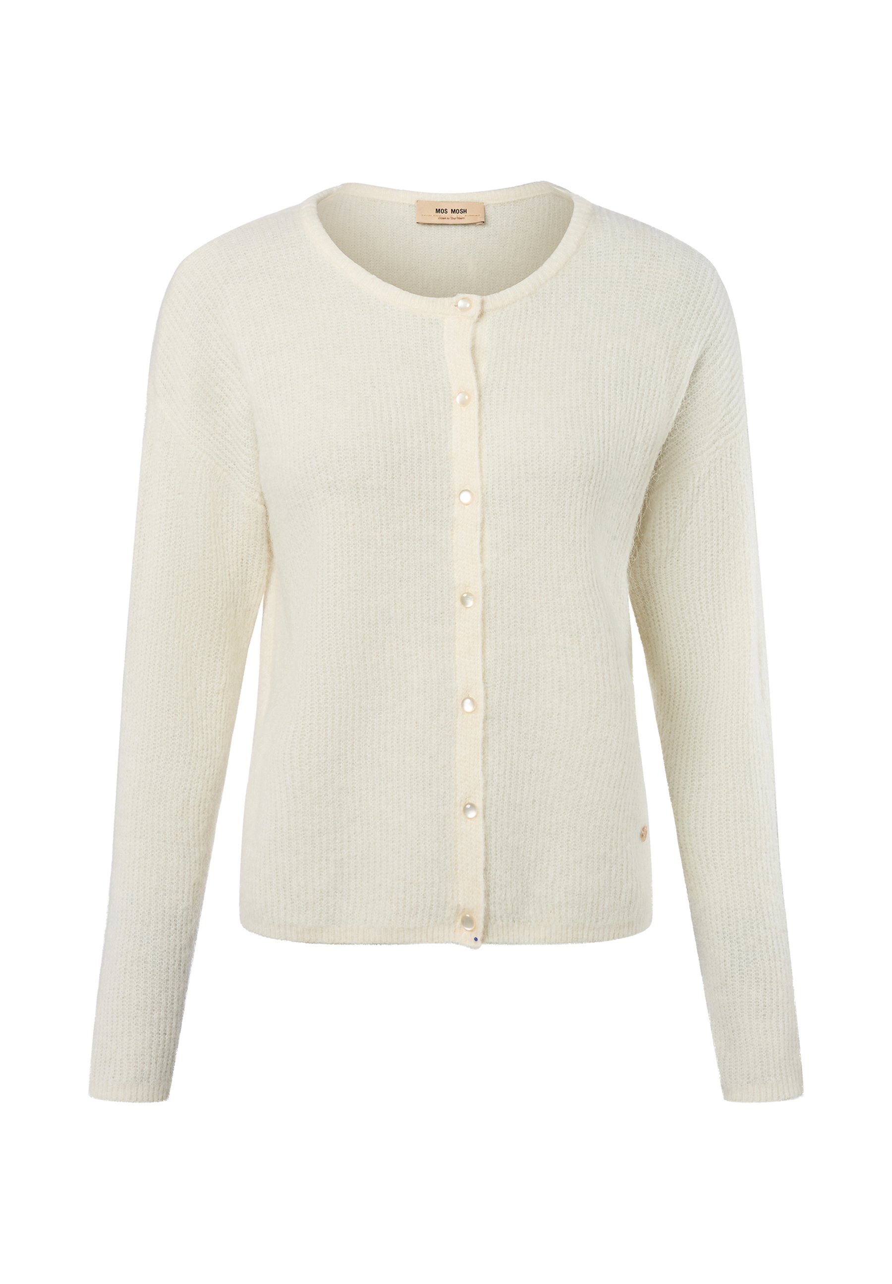 Mos Mosh ALMINE Cardigan ecru/white Zalando