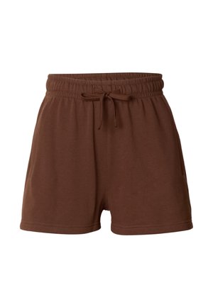 Urban Classics, LADIES LIGHT TERRY SHORTS - Σορτς - brown