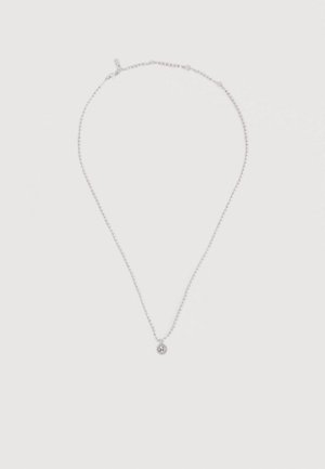 PAVE BEAD PENDANT - Colar - silver-coloured