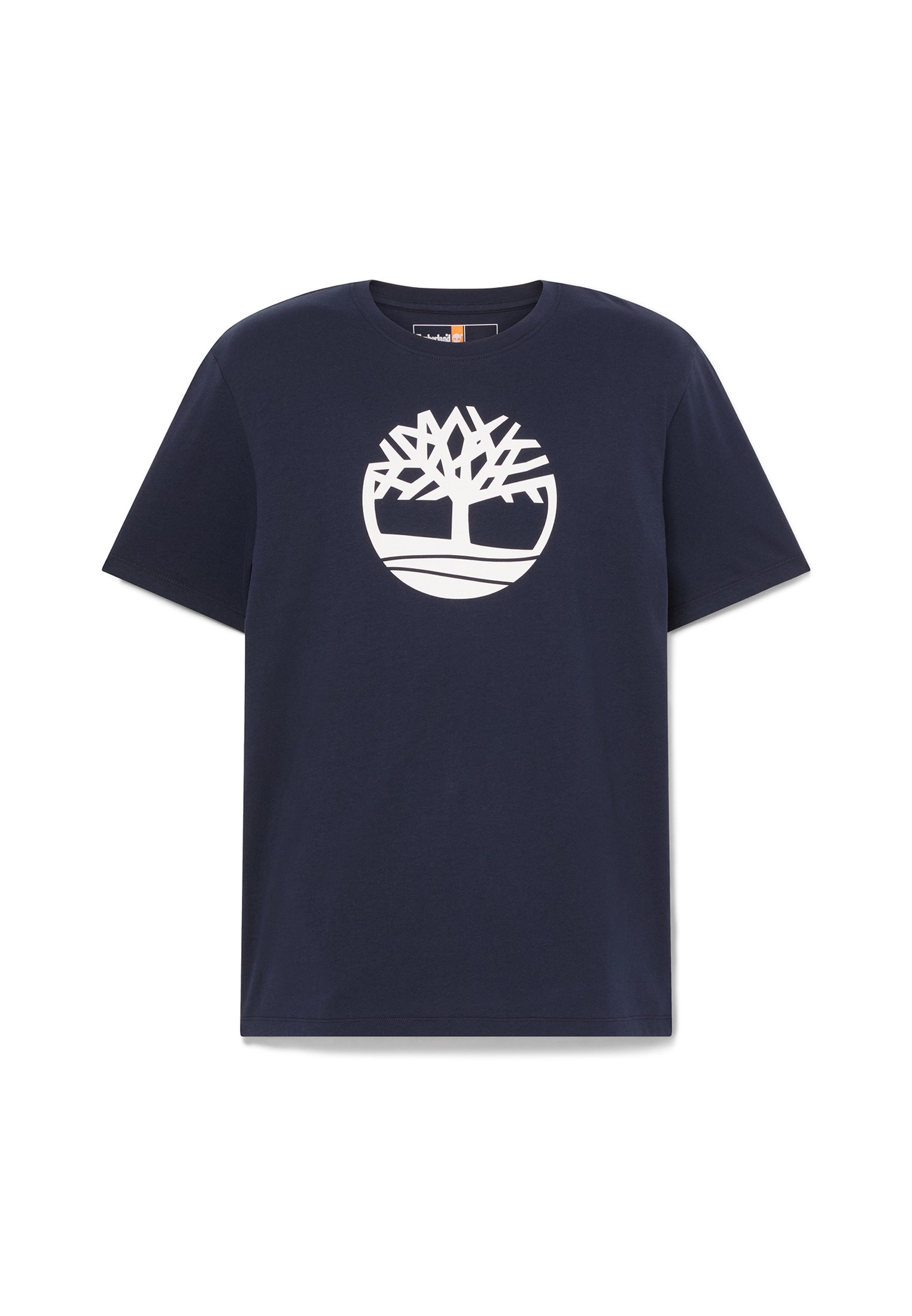 Timberland KENNEBEC RIVER TREE LOGO SHORT SLEEVE TEE - Triko s potiskem - dark sapphirewhite