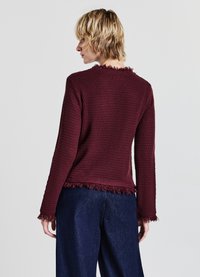 Calliope Strickjacke - bordeaux