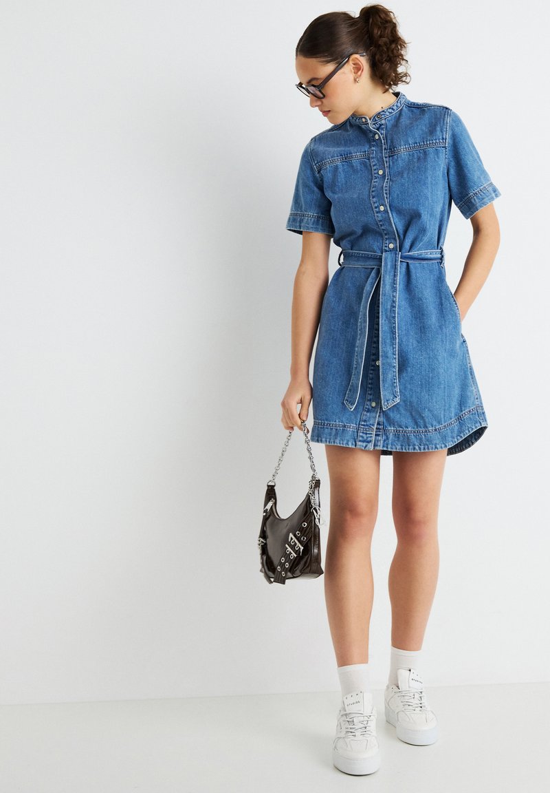 Pepe Jeans DRESS VICTORIA - Denim dress