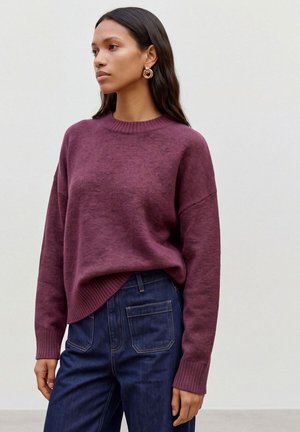 Vero Moda, VMBOOM LS O-NECK PULLOVER GA NOOS - Jumper - windsor wine