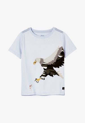 SHORT SLEEVE APPLIQUE ARTWORK - T-shirt print - light blue eagle