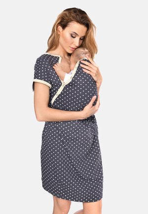 Mija Culture, Nightie - grey   hearts