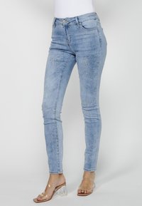 Koroshi Vaqueros pitillo - light blue