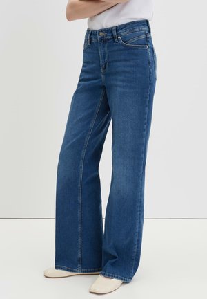 someday., FLARED LEG MODERN FIT - Flared Jeans - dark blue
