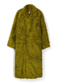 Wintermantel - helles grün