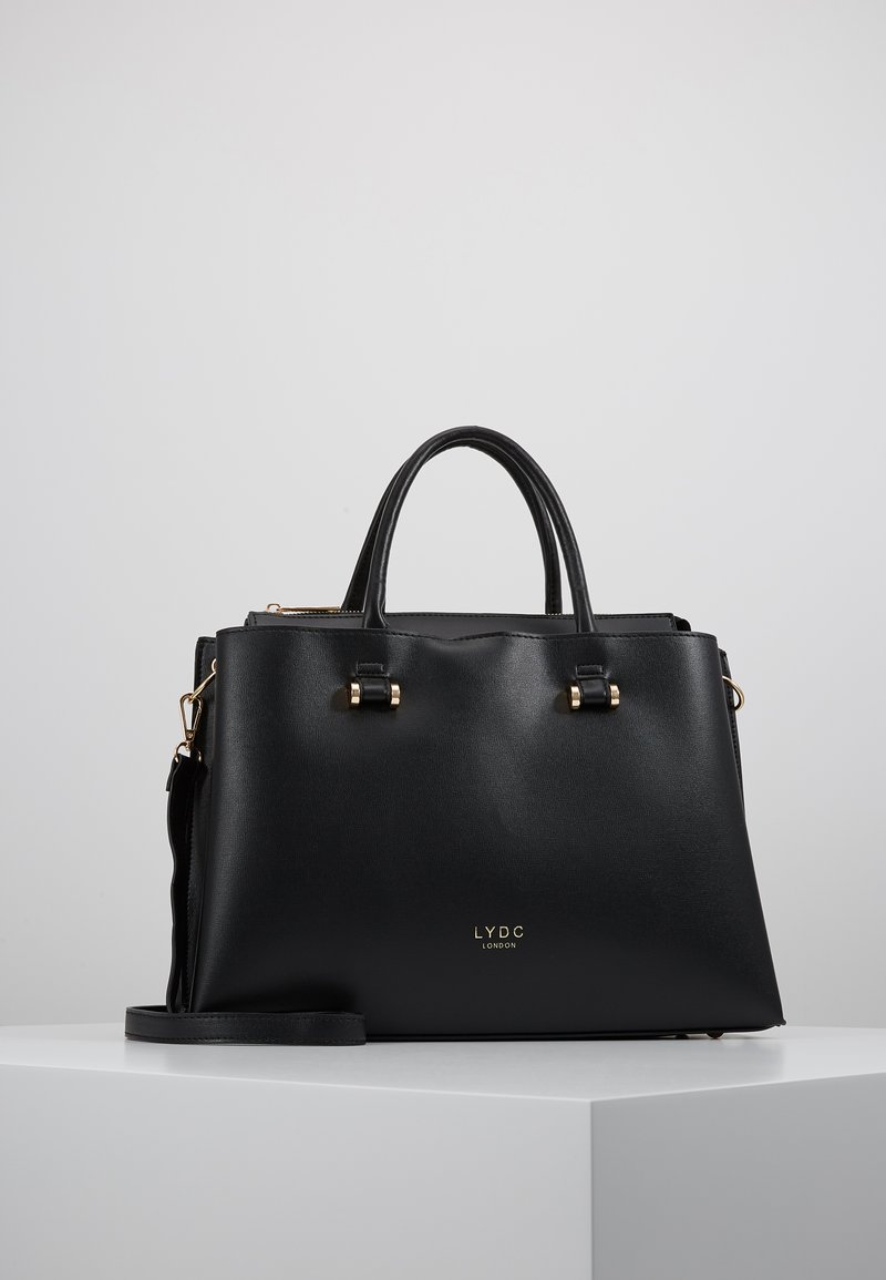 LYDC London HANDBAG WITH DETACHABLE STRAPS Geantă de mână black/negru Zalando.ro