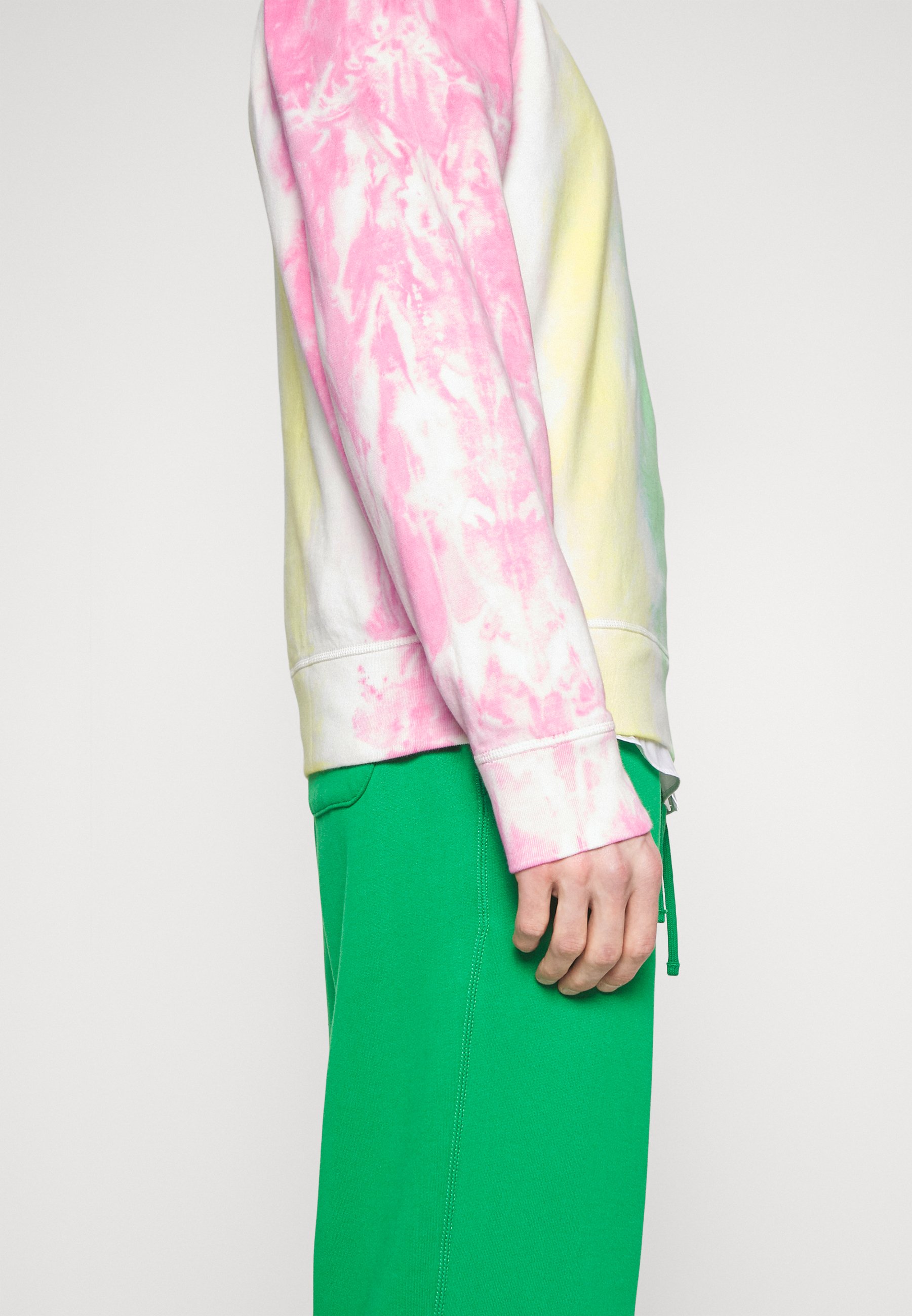 Polo Ralph Lauren TIE-DYE FLEECE SWEATSHIRT - Sudadera - tie dye  multi/multicolor - Zalando.es