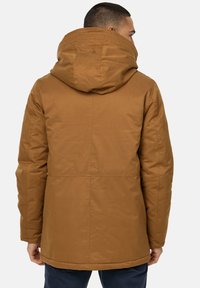 INDICODE JEANS Parkaer - mottled brown