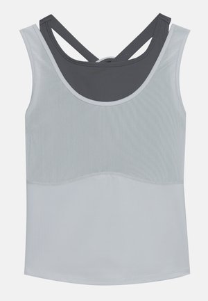 Even&Odd active Viršus - light grey/dark grey