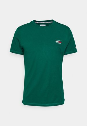 CHEST LOGO TEE - Basic T-shirt - dark turf green