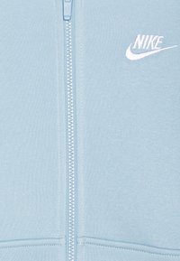 Nike Sportswear SPORTSWEAR CLUB FLEECE UNISEX - Camisola com fecho - light armory blue/white