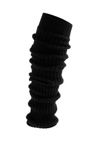 VISCOSE BLEND - Leg sleeves - black