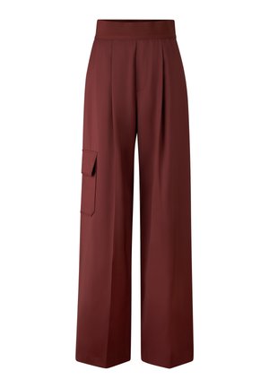 Bogner YOKO - Cargo trousers - weinrot