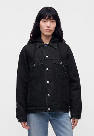 Karl Lagerfeld Jeans, PADDED RELAX - Дънково яке - washed black