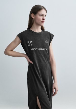 RACER DRESS - Robe en jersey - dark grey