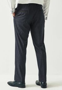 Next TAILORED FIT STRIPE REGULAR FIT - Anzughose - navy blue