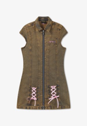 Ed Hardy, Spijkerjurk - beige
