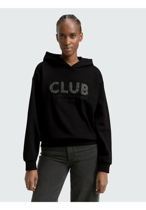Kapuzenpullover - deep black
