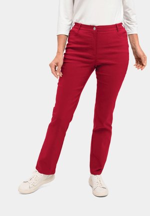 SUPER-STRETCH CARLA PERFEKTE - Trousers - red