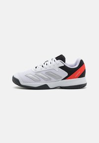 Unausgewählt, footwear white/silver metallic/bright red