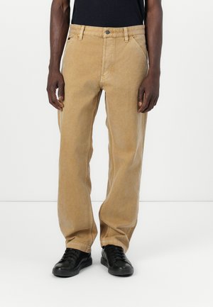 AKRON - Jeans a sigaretta - medium beige