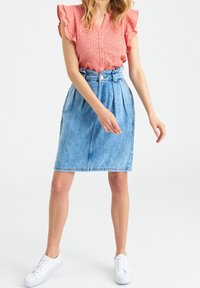 Greenpoint Jeanskjol - blue denim