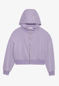 Zip-up sweatshirt - purple