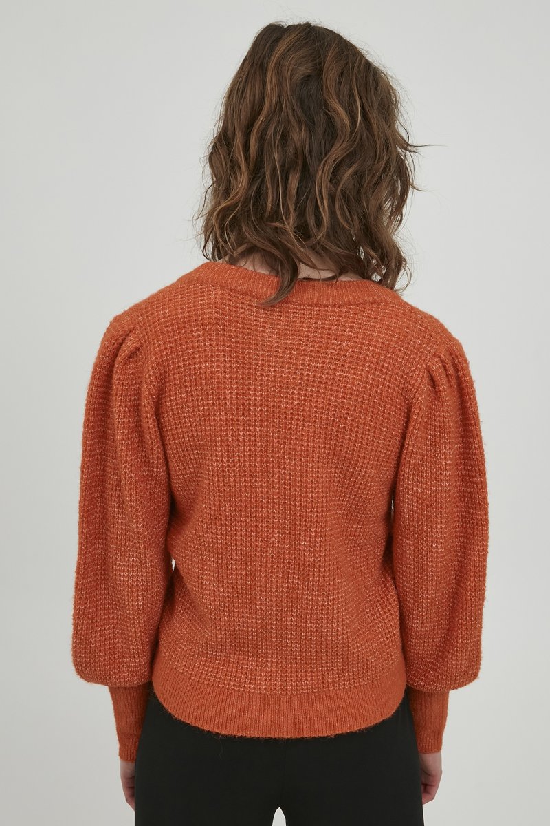 Damen Strickjacken | ICHI IHDUSTY CA3 Strickjacke pureed pumpkin/orange - UZ83896 Damen Strickjacken | ICHI IHDUSTY CA3 Strickjacke pureed pumpkin/orange - UZ83896