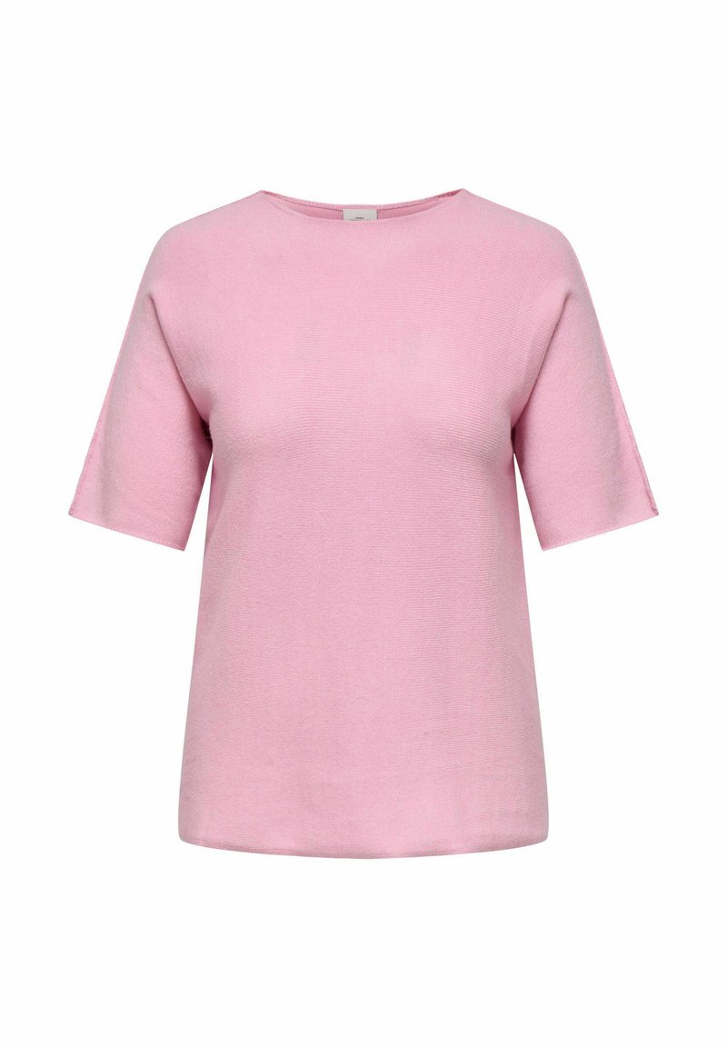 ONLY Carmakoma T-shirt basic donkerroze ONLY Carmakoma T-shirt basic donkerroze