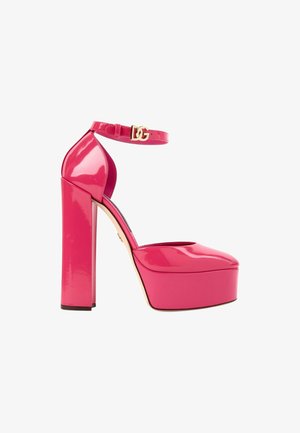Dolce&Gabbana, PATENT LEATHER HEELS PINK - Escarpins à talons hauts - pink