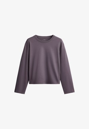 OYSHO, T-shirt à manches longues - mauve