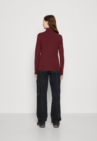 Pieces PCSIRENE ROLLNECK - Topper langermet - tawny port