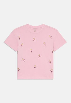 KMGCREAM LIFE PRINTED TEE - T-shirt imprimé - roseate spoonbill