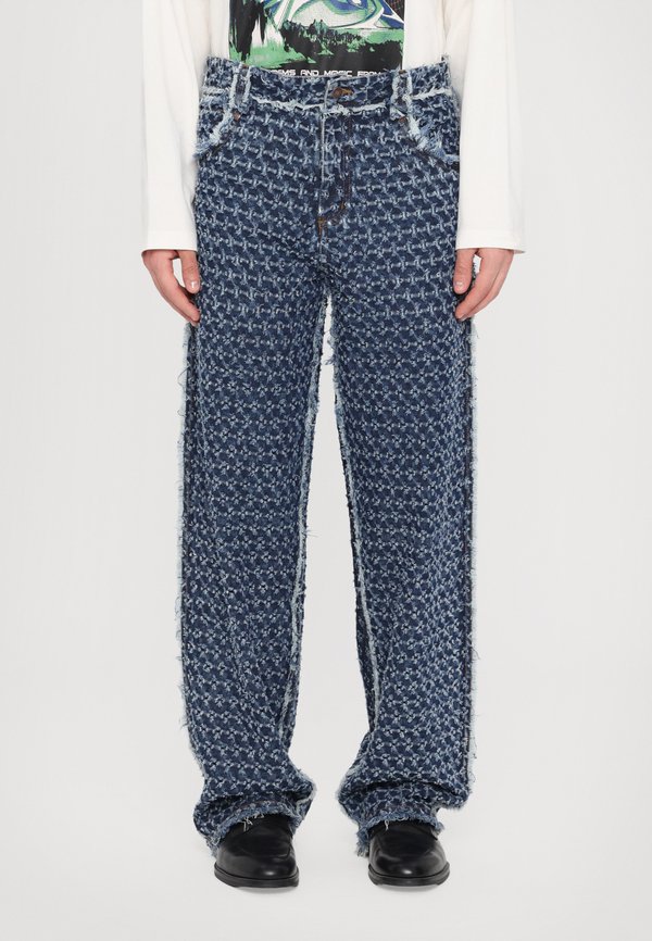 PUNCTURED BAGGY - Relaxed fit jeans