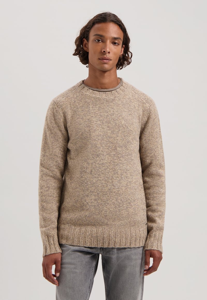 Dstrezzed PER CREWNECK - - Trui - coffee