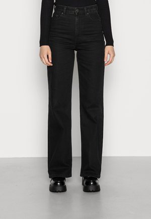 ONLCAMILLE LIFE WIDE - Jeans bootcut - black denim