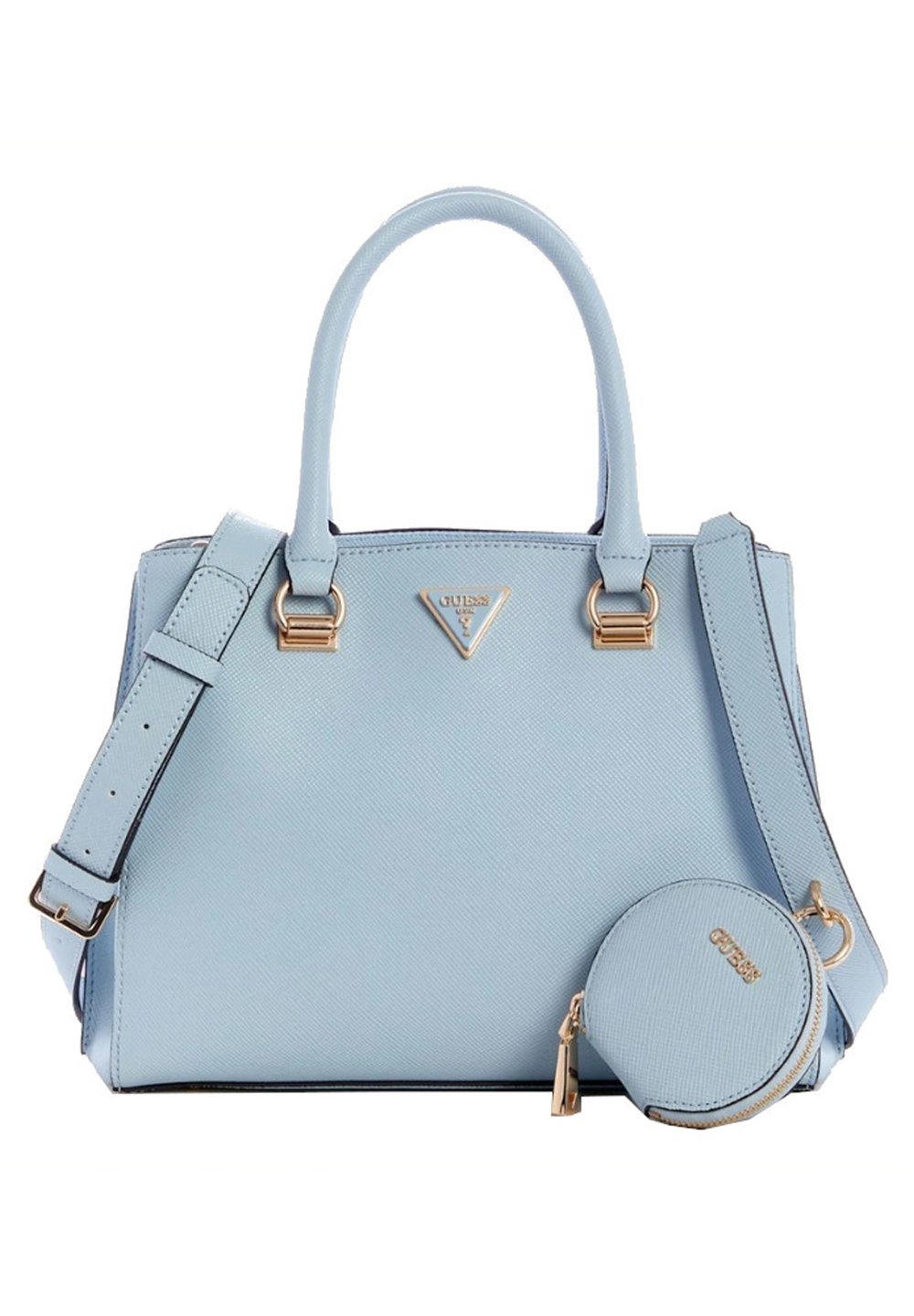 Guess ALEXIE BAULETTO Handbag celeste/light blue Zalando