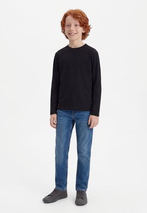 ONLY & SONS junior OSJFRED LIFE TEE - Topper langermet - black