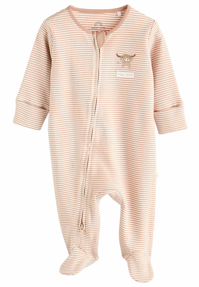 NEXT Pasgeboren Set van 3 Hamish babypyjama's van 100% katoen Neutraal 80-86