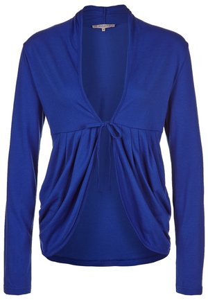 Sweater met rits - royal blue