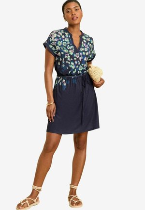 Love & Roses V NECK MINI - REGULAR FIT - Džersejové šaty - animal