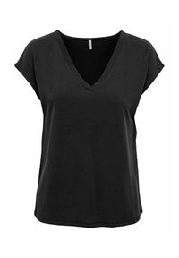 ONLFREE LIFE SS V-NECK JRS NOOS - Basic T-shirt - black