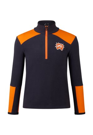 FIRST LAYER MINGO - Sweat zippé - dunkelblau orange