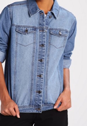 Džínová bunda - light-blue denim