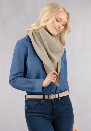 Giesswein MERINO LAMBSWOOL DREIECKSTUCH - Scarf - natur