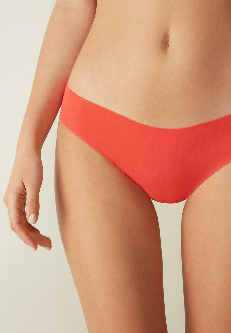 Intimissimi MIT OFFENEN KANTEN - Trusser - sunset red